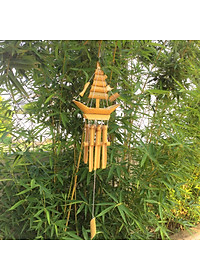 Chuông gió tre hình con thuyền