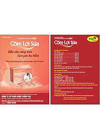 2 Hộp Cốm Lợi Sữa PQA Hỗ Trợ Bổ Khí Huyết, Tăng Chất Lượng Và Giảm Tắc Tia Sữa, Dùng Cho Phụ Nữ Đang Cho Con Bú Hộp 25 G
