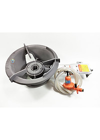 Bộ bếp gas công nghiệp NaMilux NA-196 kèm van cao áp NA-537SH, tặng 1.5m dây gas công nghiệp và 02 đai thép - Hàng chính hãng