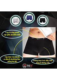 Combo 3 Quần Sịp Đùi Nam Quần Lót Nam Boxer Sợi Tre Mềm Mịn Siêu Thoáng Mát, Co Giãn 4 Chiều  Cạp Nhỏ MRM FASHION
