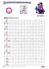 Tủ Sách Cho Bé Vào Lớp 1 - Bé Tập Tô Chữ Hoa Dành Cho Học Sinh Mẫu Giáo Lớn