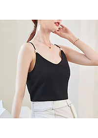 Áo 2 Dây Nữ New  Design Đính Ngọc Trai Mẫu Mới, Lụa Satin Mịn Mát, Phong Cách Vintage Trẻ Trung, Áo Có Nhiều Màu Và Đủ Size AO0004