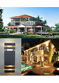 Đèn tường Atimol 2 Đầu 4 sọc kẻ ngang 009L - đèn trang trí MAI LAMP