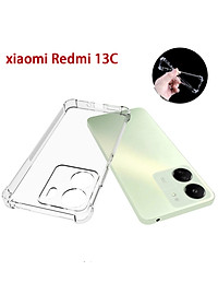 Ốp lưng dành cho Xiaomi Redmi 13C dẻo trong chống sốc cao cấp -Hàng chính hãng