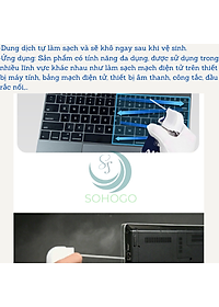 Chai xịt vệ sinh máy ảnh, bàn phím, bo mạch máy tính 450ML- Bình xịt khí nén đa năng dùng cho máy quay, ống kính, điện thoại...- Hàng nhập khẩu