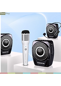 Takstar E8W - Máy Trợ Giảng Không Dây UHF, Hỗ Trợ Bluetooth, Cổng USB, Công Suất 18W, Sử Dụng 12 Giờ- Hàng chính hãng