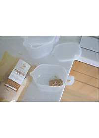 Hộp bảo quản thực phẩm có tay cầm 1000ml - Hàng nội địa Nhật Bản