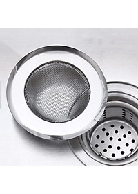 Lưới Lọc Rác, Lưới Inox Lọc Rác Bồn Rửa Chống Tắc Nghẽn Không Gỉ - Hàng Chính Hãng MINIIN Loại 1