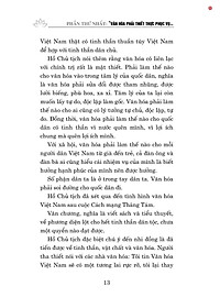 Văn hóa phải soi đường cho quốc dân đi (bản in 2024)