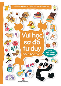 Combo Vui Học Sơ Đồ Tư Duy: Sách Bóc Dán (6 Cuốn)