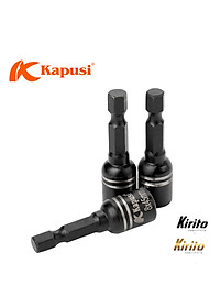VỈ 10 Đầu từ bắt vít bắn tôn cao cấp chất liệu S2 kích cỡ 8mm Kapusi Japan