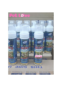 Sữa tắm khô dạng bọt Bio Silky cho chó mèo