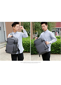 Ba lô thông minh đa năng cao cấp nam công suất lớn tích hợp sạc usb tiện dụng chứa laptop 14 đến 17 inh