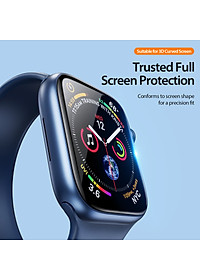 Miếng Dàn Màn Hình Dux Ducis Dành Cho Apple Watch 10/ 9 / 8 / 7 / 6 / 5 / 4 / SE / SE 2, Chất liệu PMMA, bộ 2 miếng_ Hàng chính hãng