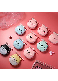 Gương Soi Mini Cầm Tay Hình Thú Cứng Ngỗ Nghĩnh Có Đèn Kèm Quạt Mini  Có Cổng Sạc USD Mẫu Ngẫu Nhiên