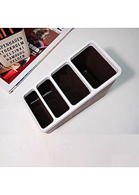 Khay đựng điều khiển/ remote, làm từ nhựa PP cao cấp, bền đẹp, có khả năng chịu nhiệt cao, dễ dàng vệ sinh sau khi sử dụng - nội địa Nhật Bản