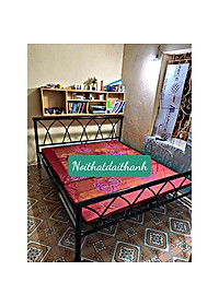 Giường sắt kiểu mới nhiều kích thước từ 1m đến 1m8