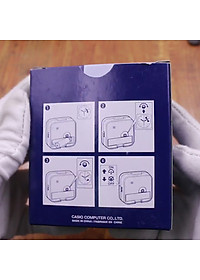 Đồng Hồ Để Bàn Casio TQ-143S-4DF - Có Đèn - Báo Thức - Kích Thước ( 7.7×7.6×3.8 cm )