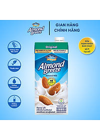 Sữa Hạt Hạnh Nhân ALMOND BREEZE Nguyên Chất Hộp 946ml