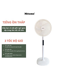 Quạt Cây Đứng Mitomo FCE-60 có điều khiển từ xa, hẹn giờ hàng chính hãng