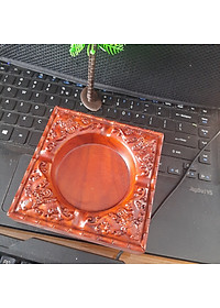 Gạt tàn thuốc gỗ hương khảm cao cấp siêu đẹp sang trọng