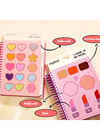 Đồ chơi Trang Điểm Cắt Dán và Tô Màu Nước - Mideer Makeup Manual