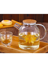 ẤM PHA TRÀ THỦY TINH LẮP TRE 1600ML_AVN56