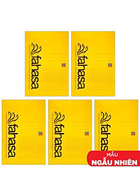 Combo 5 Tập Sinh Viên 4 Ly Ngang 200 Trang ĐL 70g/m2 - FAHASA (Mẫu Màu Giao Ngẫu Nhiên)