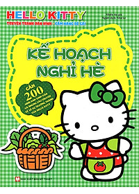 Sách Hello Kitty - Kế Hoạch Nghỉ Hè (Dán Hình)
