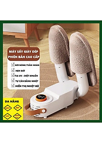 Máy Sấy Và Khử Trùng Giày có hẹn giờ Cao Cấp Làm Khô Siêu Nhanh - Loại Bỏ Khử Mùi Hôi Và Vi Khuẩn, Kiểu Dáng Nhỏ Gọn, Dễ Sử Dụng Máy Sấy Giày Dép Tất Găng Tay Mũ Bảo Hiểm Khử Khuẩn Bằng Tia UV An Toàn Tiện Dụng Thông Minh