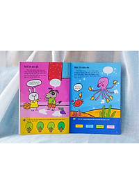 Sách - 300 miếng bóc dán sticker thông minh cho bé 3-12 tuổi (Đinh Tị)