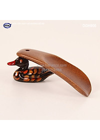 Đón giày Gỗ Hương/Gõ đỏ vân gỗ đẹp, có thể bỏ túi tiện dụng (DGH905) hàng xuất khẩu, kiểu dáng nhỏ gọn - HAHANCO