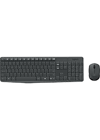 Combo chuột và bàn phím không dây Logitech MK235 - Hàng chính hãng