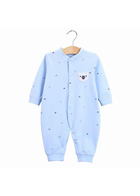 Body liền thân, bodysuit dài tay cotton cho bé trai và bé gái sơ sinh từ 3-13kg, hàng đẹp xuất Hàn