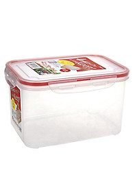 Hộp nhựa đựng thực phẩm chữ nhật 1,3L - Hàng nội địa Nhật Bản