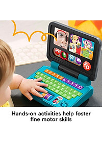 Đồ Chơi Vui Học Máy Tính Xách Tay Có Đèn Và Nhạc - Fisher Price HCF33