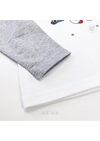 Áo bé trai thu đông BIGFOX - MISS MEOW, áo thun dài tay cho bé chất cotton phong cách Âu Mỹ hình phi hành gia 11 - 26 kg