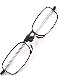 Kính gập 868 màu đen tròng lão 3.5 độ