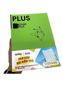 Bìa Lưu Bài Kiểm Tra Plus-300