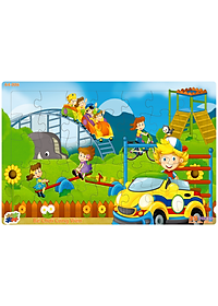 04 bộ tranh xếp hình 35 mảnh khổ A4 20x30cm – đồ chơi trí tuệ cho bé từ 2 tuổi – Combo 8