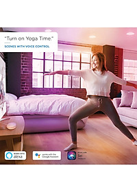 Bóng đèn thông minh WiZ Tunable White and Color RGB E27 8.5W A60 16 triệu màu Hàng Chính Hãng