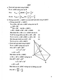 Phân Loại Và Phương Pháp Giải Các Dạng Bài Tập Hình Học 12