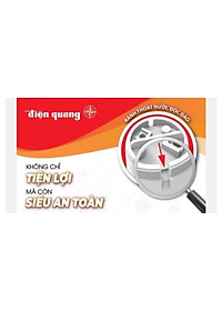 Chuôi đèn liền công tắc Điện Quang ĐQ LH E27 chống ẩm - kèm phích cắm và dây dài 3m/5m/10m
