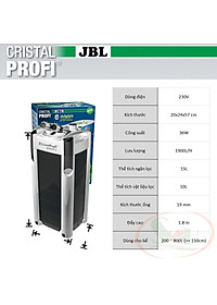 Lọc Thùng JBL CristalProfi Greenline Filter Cao Cấp