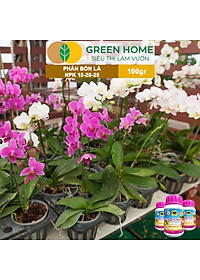 Phân Bón Lá Đầu Trâu MK 501-701-901, GreenHome,Chai 100GR,Đặc Biệt Dành Cho Hoa Lan Và Cây Cảnh