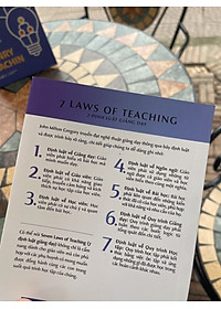 7 ĐỊNH LUẬT GIẢNG DẠY – John Milton Gregory – Saralen Trần _ Huệ Anh dịch – Times Book - NXB Dân Trí 