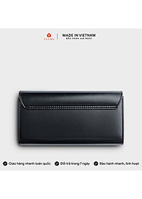 Ví Yuumy ( Thời trang nữ nắp gập kiểu cầm tay dáng dài - Ví da Seasand YV76 )