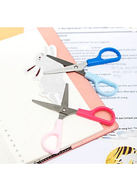 Kéo Học Sinh 121Mm Deli - Hồng/Xanh - 1 Chiếc - E6021