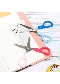 Kéo Học Sinh 121Mm Deli - Hồng/Xanh - 1 Chiếc - E6021