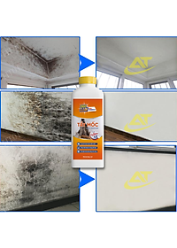 Tẩy mốc tường TM-1 (1Lít), tẩy mốc tường nhà, trần nhà, bê tông.